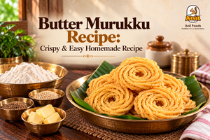 Butter Murukku Recipe: Crispy & Easy Homemade Recipe