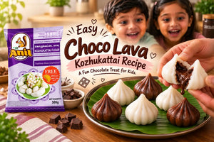 Easy Choco Lava Kozhukattai Recipe: A Fun Chocolate Treat for Kids