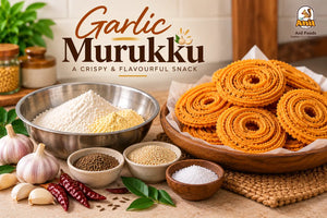 Garlic Murukku Recipe: A Spicy & Crunchy Homemade Snack