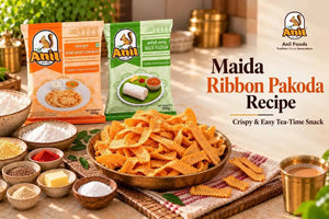 Maida Ribbon Pakoda Recipe: Crispy & Easy Tea-Time Snack