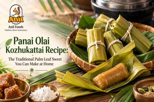 Panai Olai Kozhukattai Recipe – Traditional Palm Leaf Kozhukattai