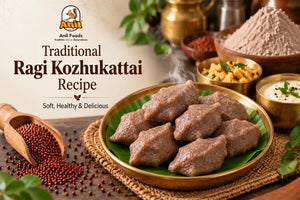 Traditional Ragi Kozhukattai Recipe – Easy, Healthy South Indian Sweet