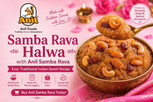 Delicious Samba Rava Halwa  Easy Traditional Indian Sweet Recipe