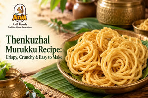 Thenkuzhal Murukku Recipe: Crispy, Crunchy & Easy to Make