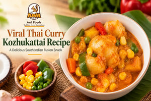 Viral Thai curry Kozhukattai Recipe – Traditional South Indian Fusion Snack