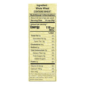 Anil whole wheat flour atta 1kg | Nutritional information